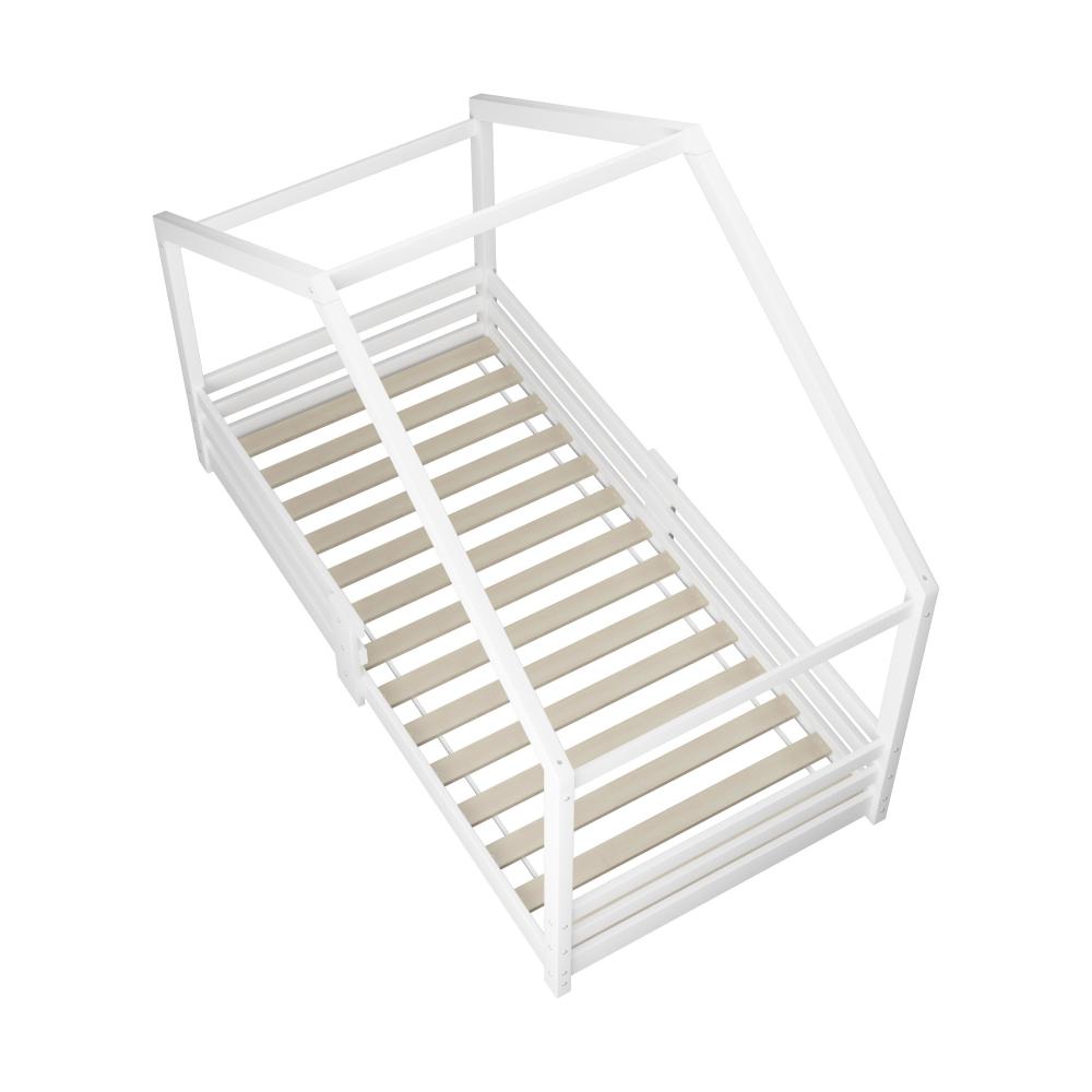 Kids Bed Frame Single Wooden Bedframe Mattress Base Timber Platform