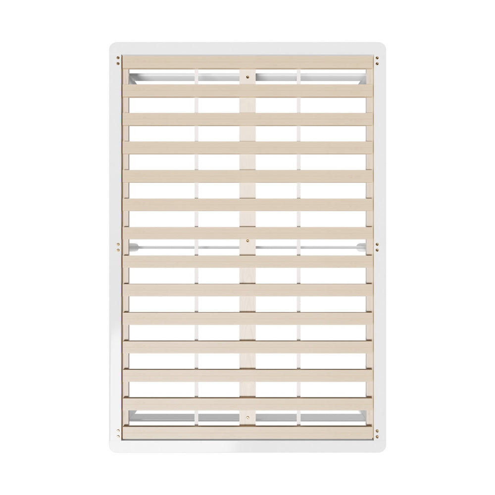 Double/King Single/Queen Wooden Bed Frame Solid Pine Timber White