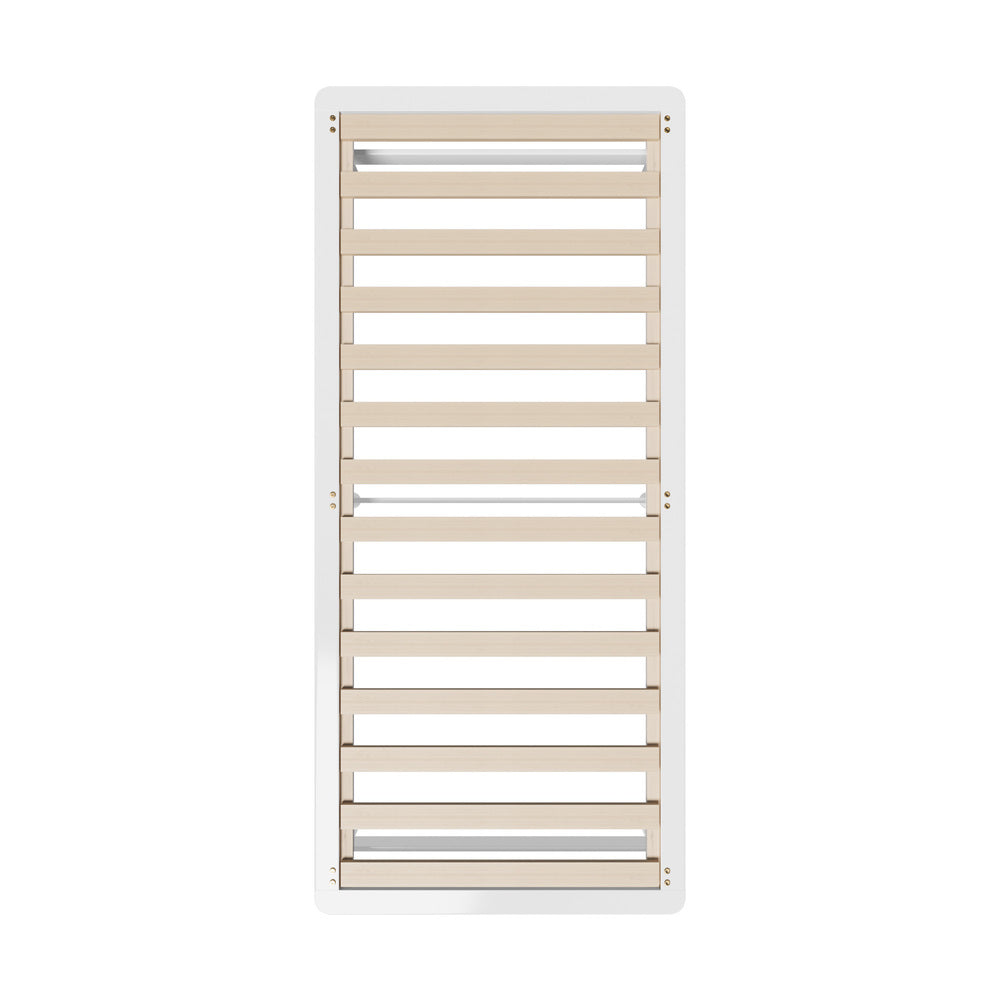 Double/King Single/Queen Wooden Bed Frame Solid Pine Timber White