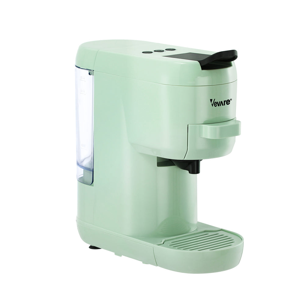 Capsule Coffee Machine 19 Bars 3-in-1 Nespresso Cafe Maker Black