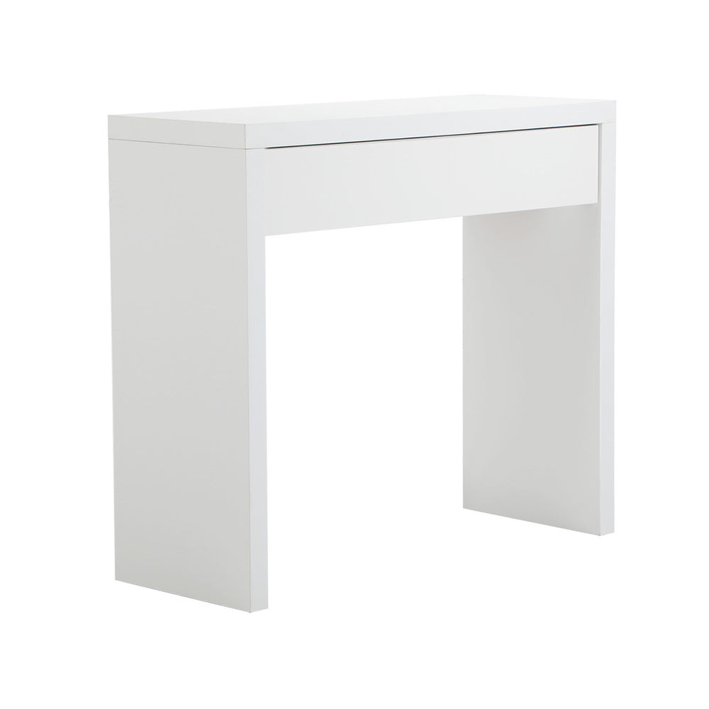 Console Table with Drawer White