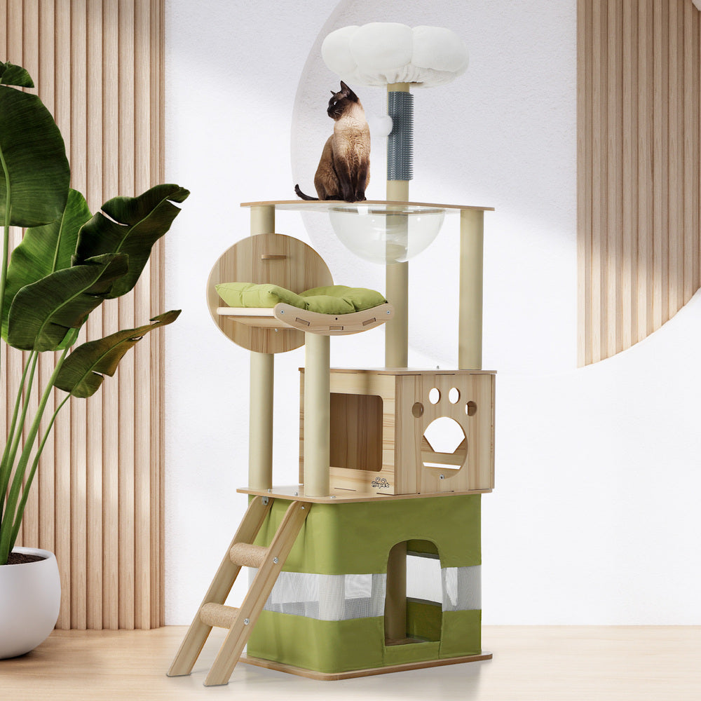 Cat Tree Tower Scratching Post Scratcher 160cm