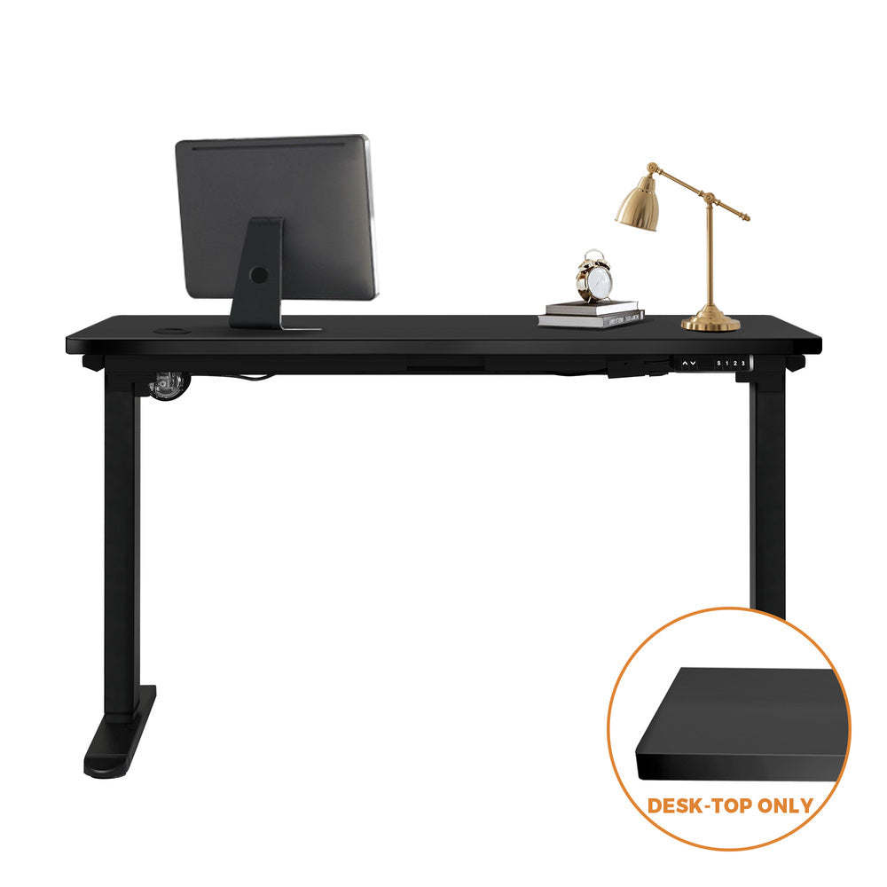 Board only for Standing Desk Adjustable Sit Stand Table Black
