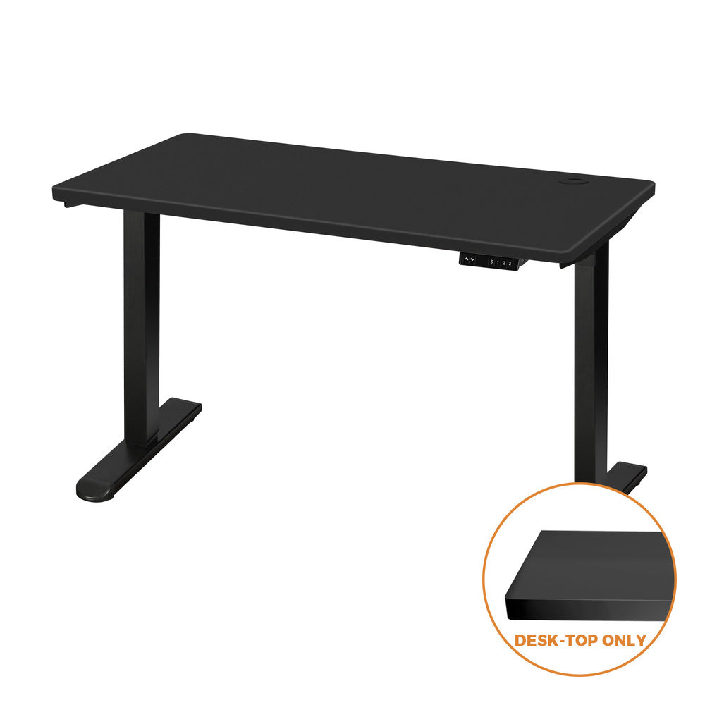 Board only for Standing Desk Adjustable Sit Stand Table Black