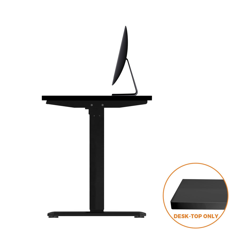 Board only for Standing Desk Adjustable Sit Stand Table Black