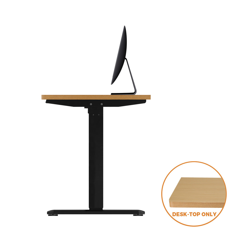 Board only for Standing Desk Adjustable Sit Stand Table Oak