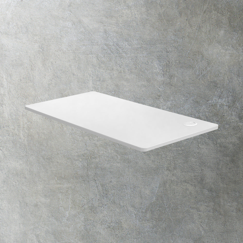 Board only for Standing Desk Adjustable Sit Stand Table White