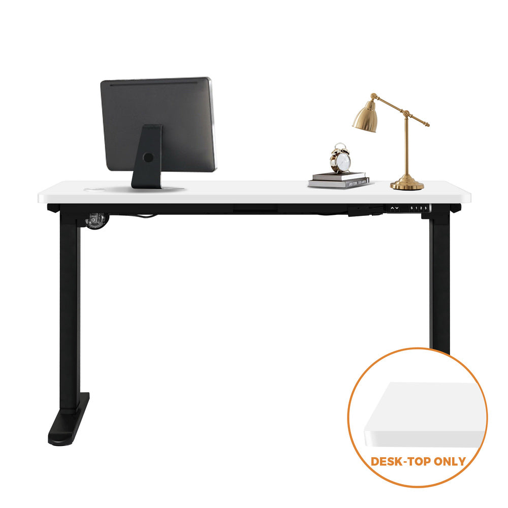Board only for Standing Desk Adjustable Sit Stand Table White