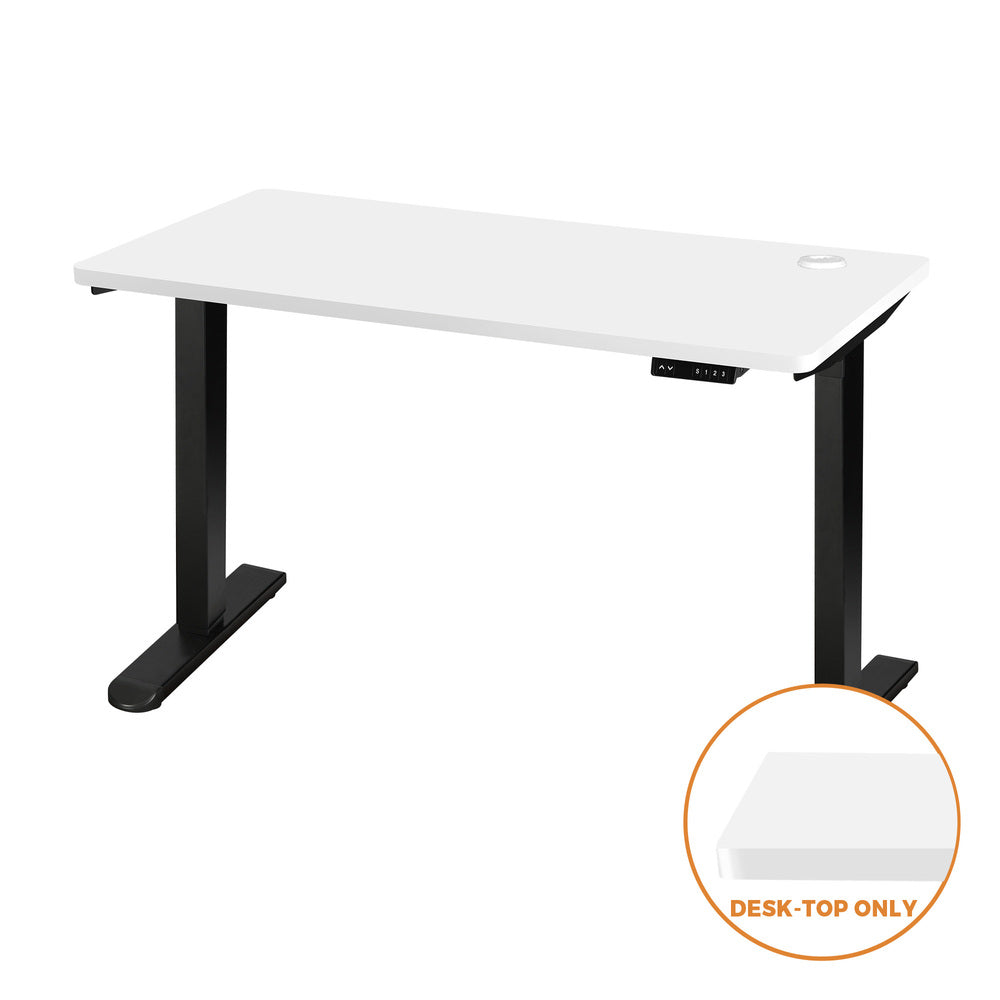 Board only for Standing Desk Adjustable Sit Stand Table White