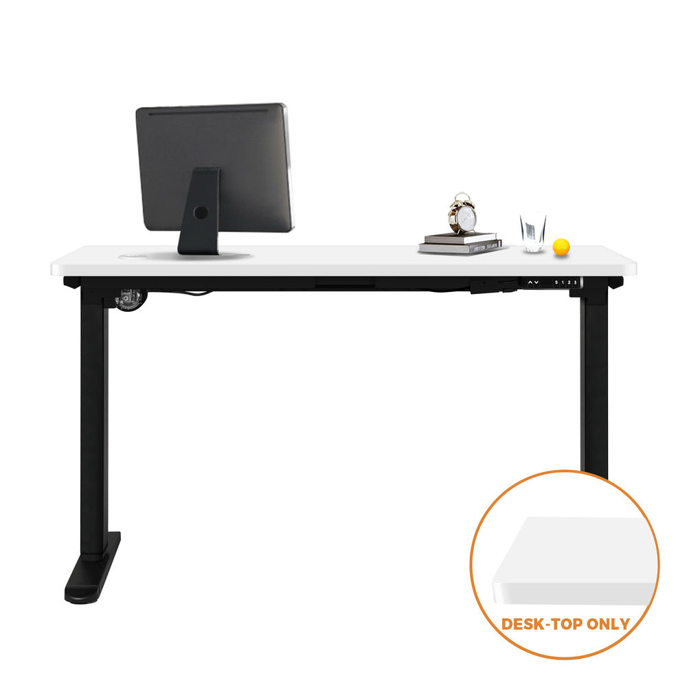 Board only for Standing Desk Adjustable Sit Stand Table White