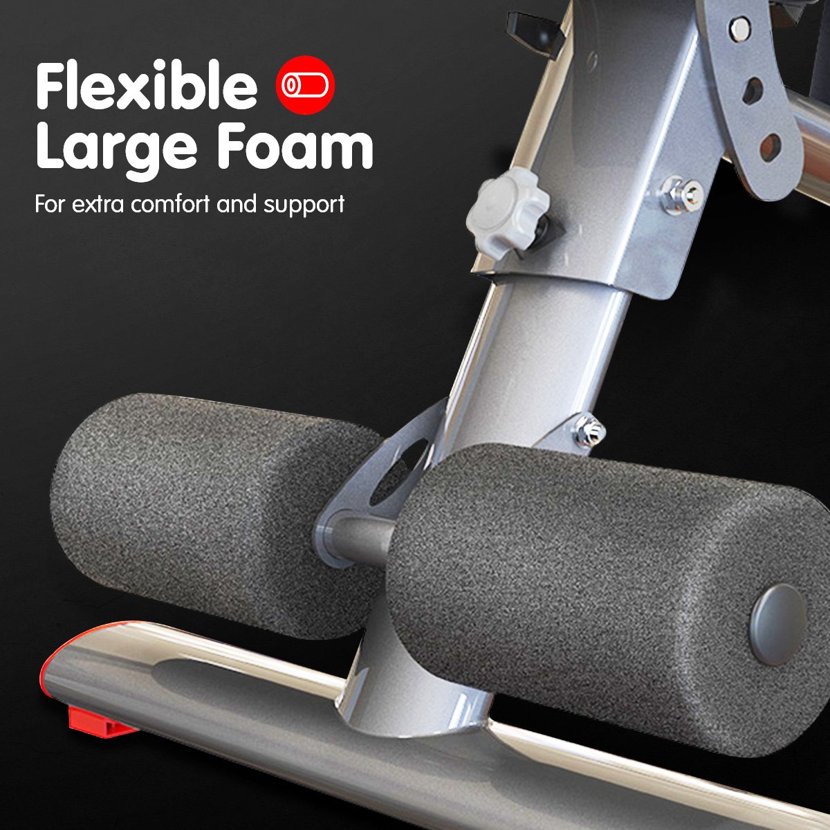 Powertrain Home Gym Bench Adjustable Flat Incline Decline Fid 250Kg Load