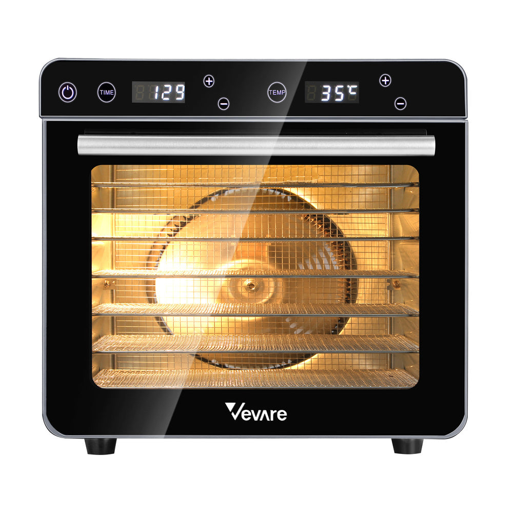 Vevare Food Dehydrators Stainless Steel Jerky Dehydrator Fruit Dryer 8 Trays