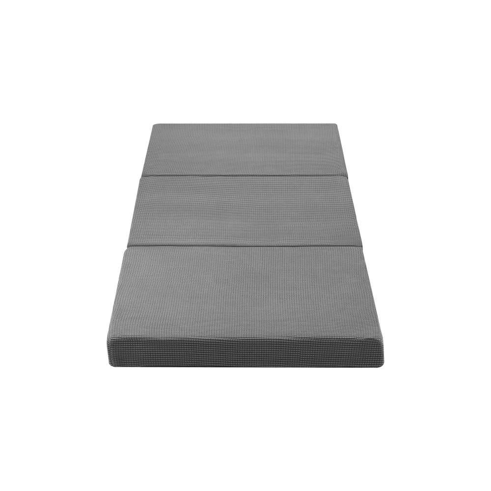 Simple Deals Folding Foam Mattress Single Sofa Bed Trifold Sleeping Camping Cushion Mat