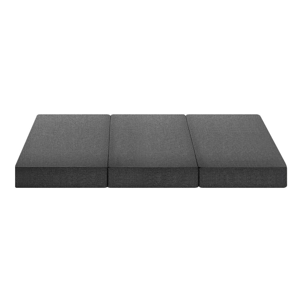 Simple Deals Foldable Mattress Trifold Camping Bed Sofa Cushion Mat Breathable Double
