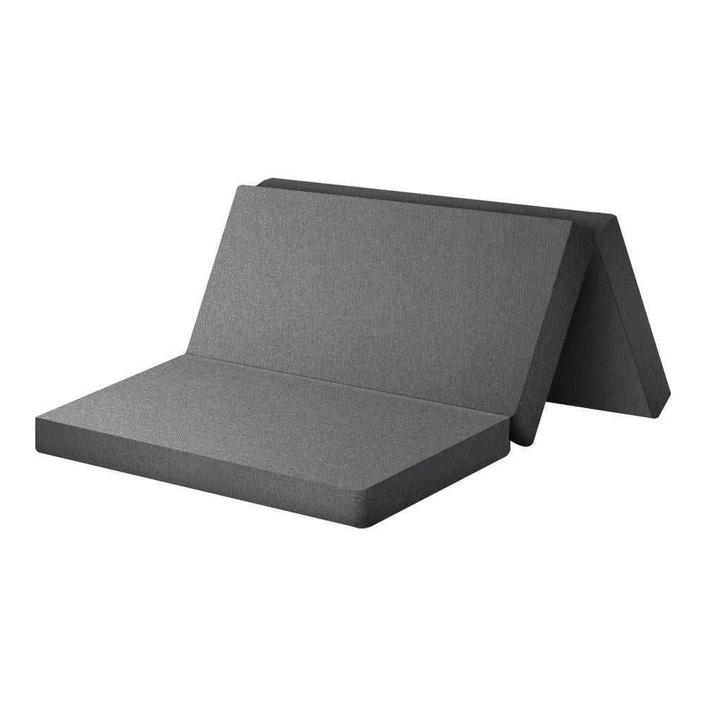 Simple Deals Foldable Mattress Trifold Camping Bed Sofa Cushion Mat Breathable Double