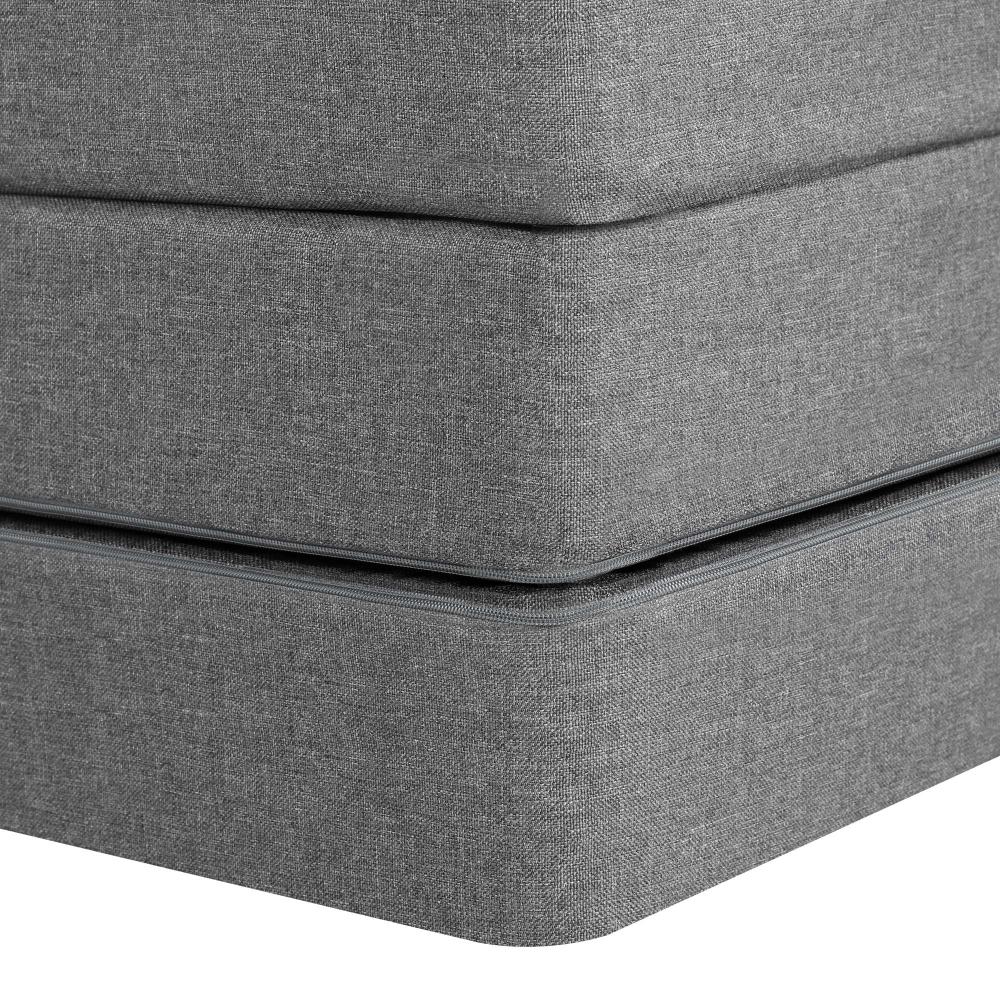 Simple Deals Foldable Mattress Trifold Camping Bed Sofa Cushion Mat Breathable Double