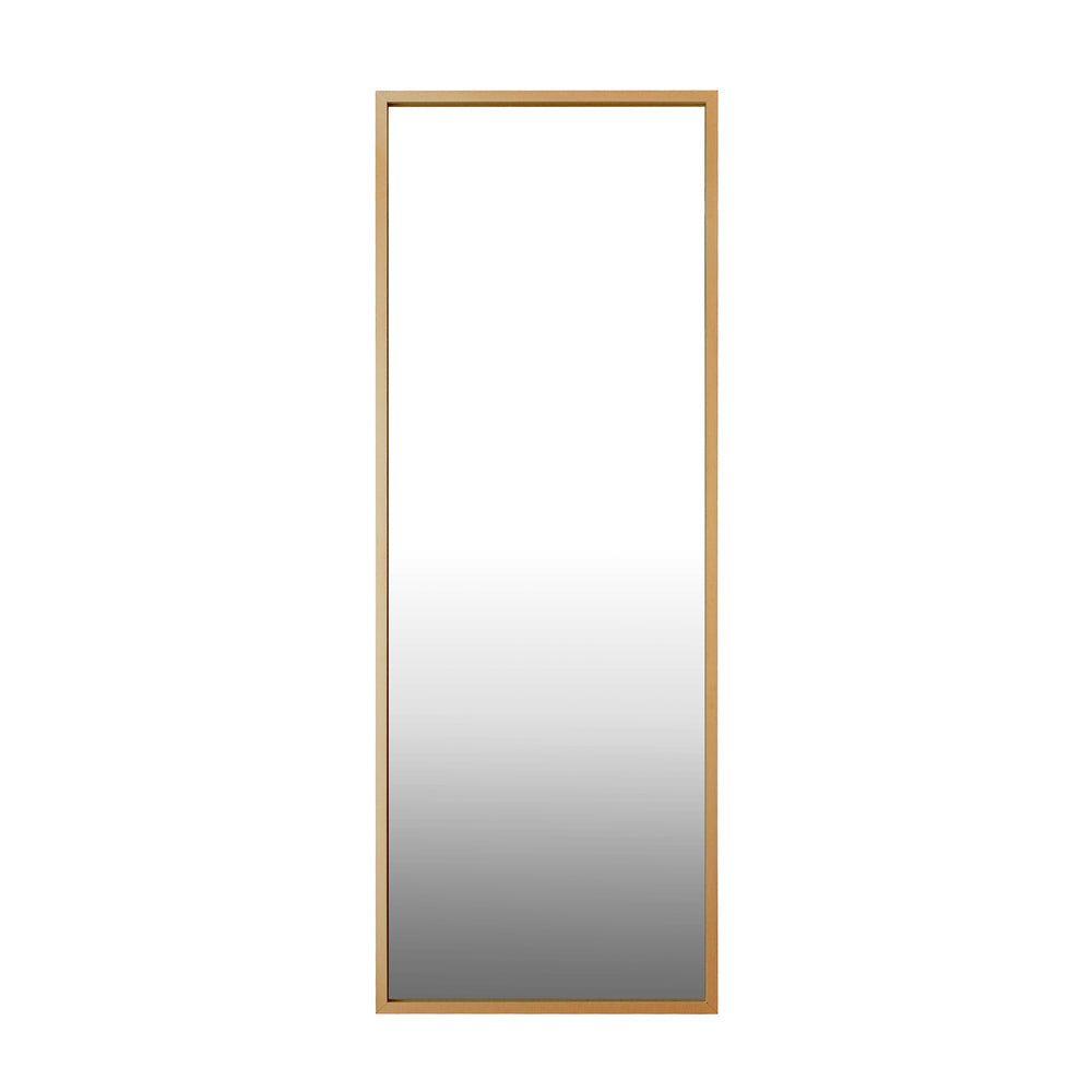 Wooden Full Length Mirror Rectangle Free Standing Black/White/Brown