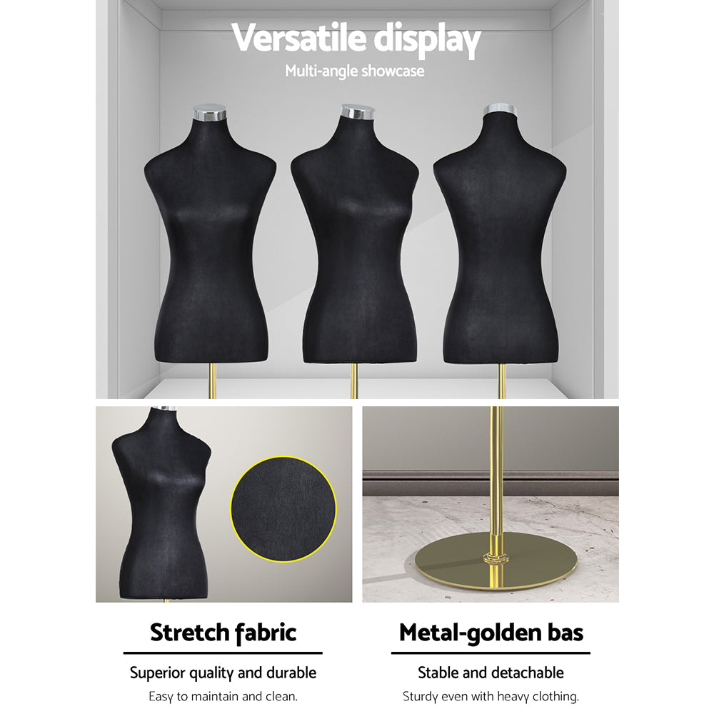 Female Mannequin Dummy Model Dressmaker Clothes Display Torso Tailor Bk