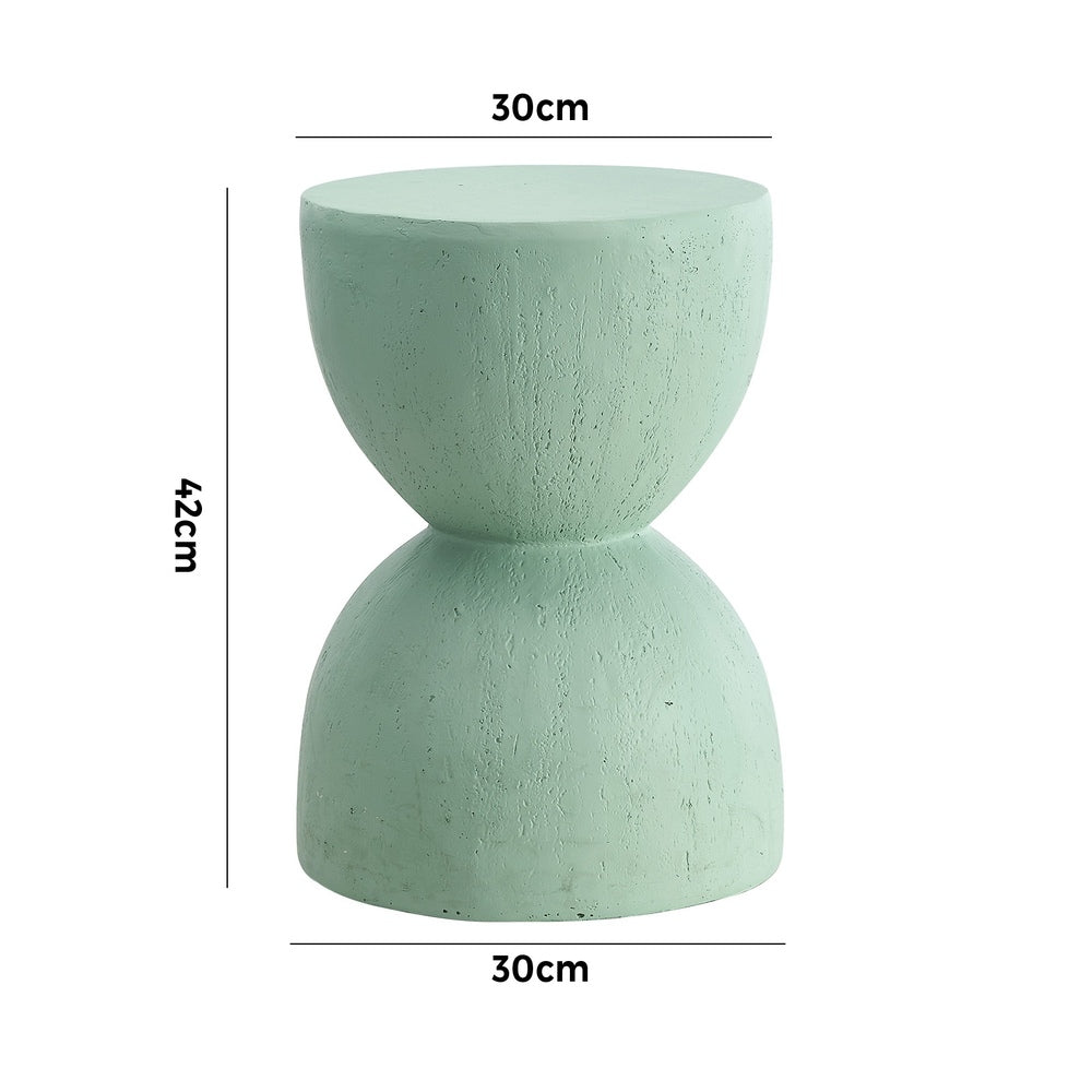 Side Table Coffee Tables Stand Stone Green