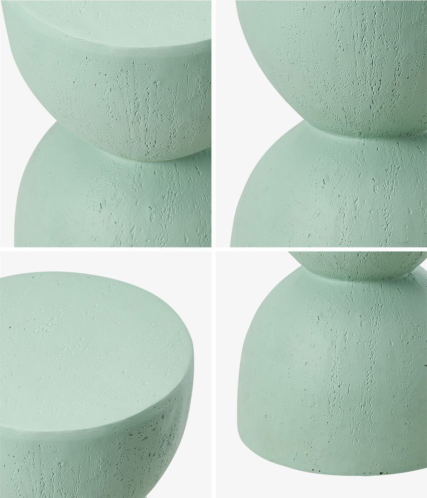Side Table Coffee Tables Stand Stone Green