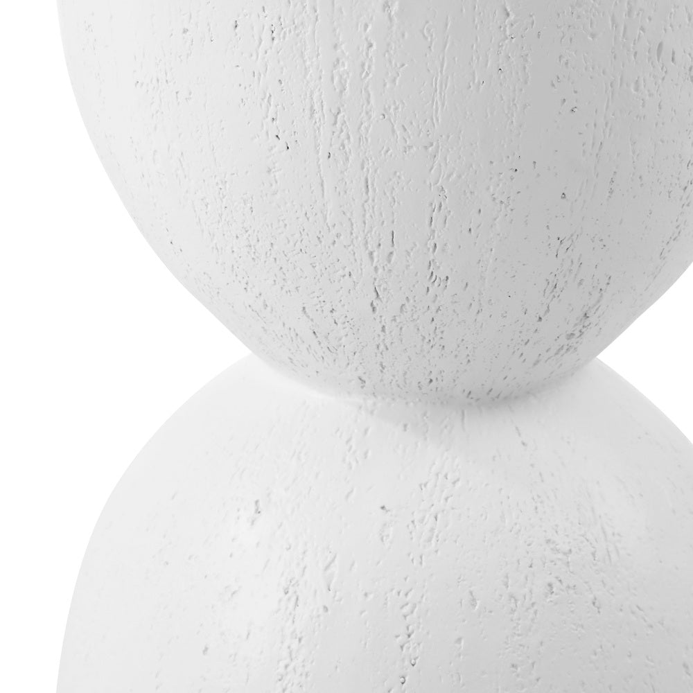 Side Table Terrazzo Hourglass Stand