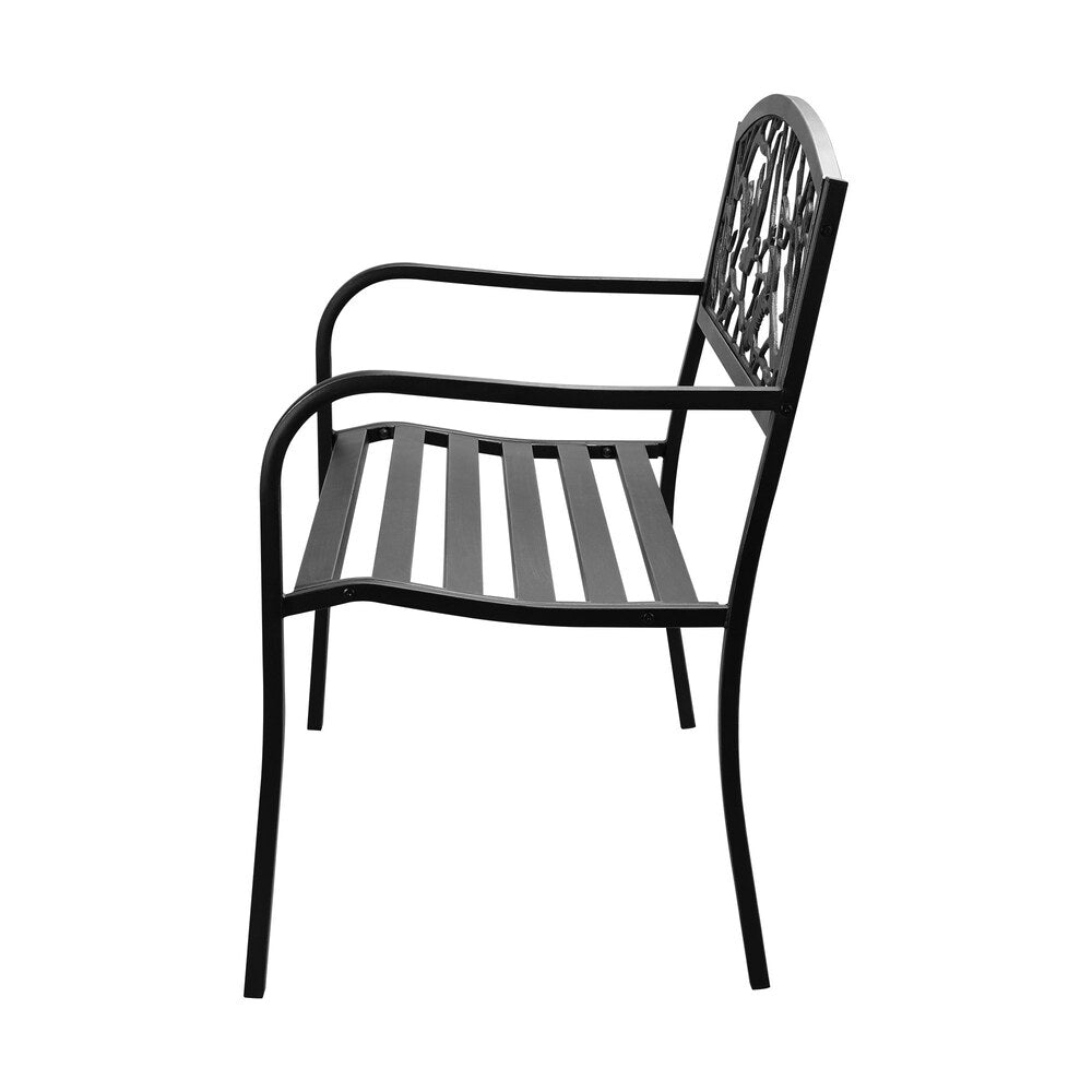 Relax in Style: Outdoor Chair Furniture with Bird Pattern Patio