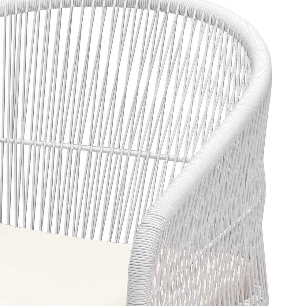 3/5 Pieces Outdoor Dining Set Table&Lounge Chairs for Patio