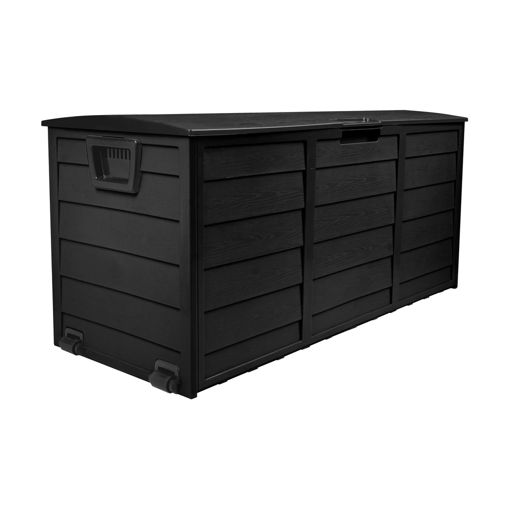 Outdoor Storage Box Cabinet Container Garden Chest Deck Tool Lockable 290L