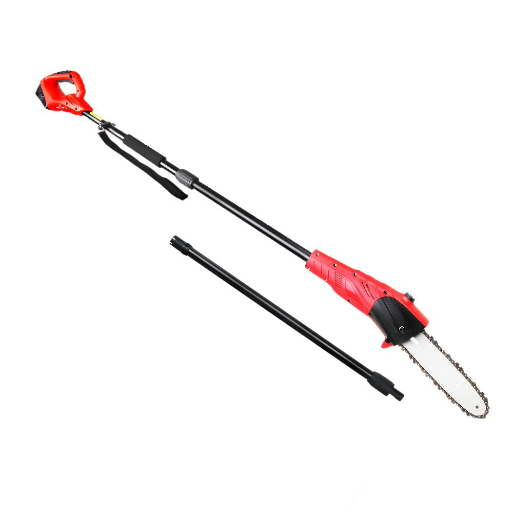 Chainsaw Cordless Pole Chain Saw 20V 8In Pruner 2.7M Long Reach Battery