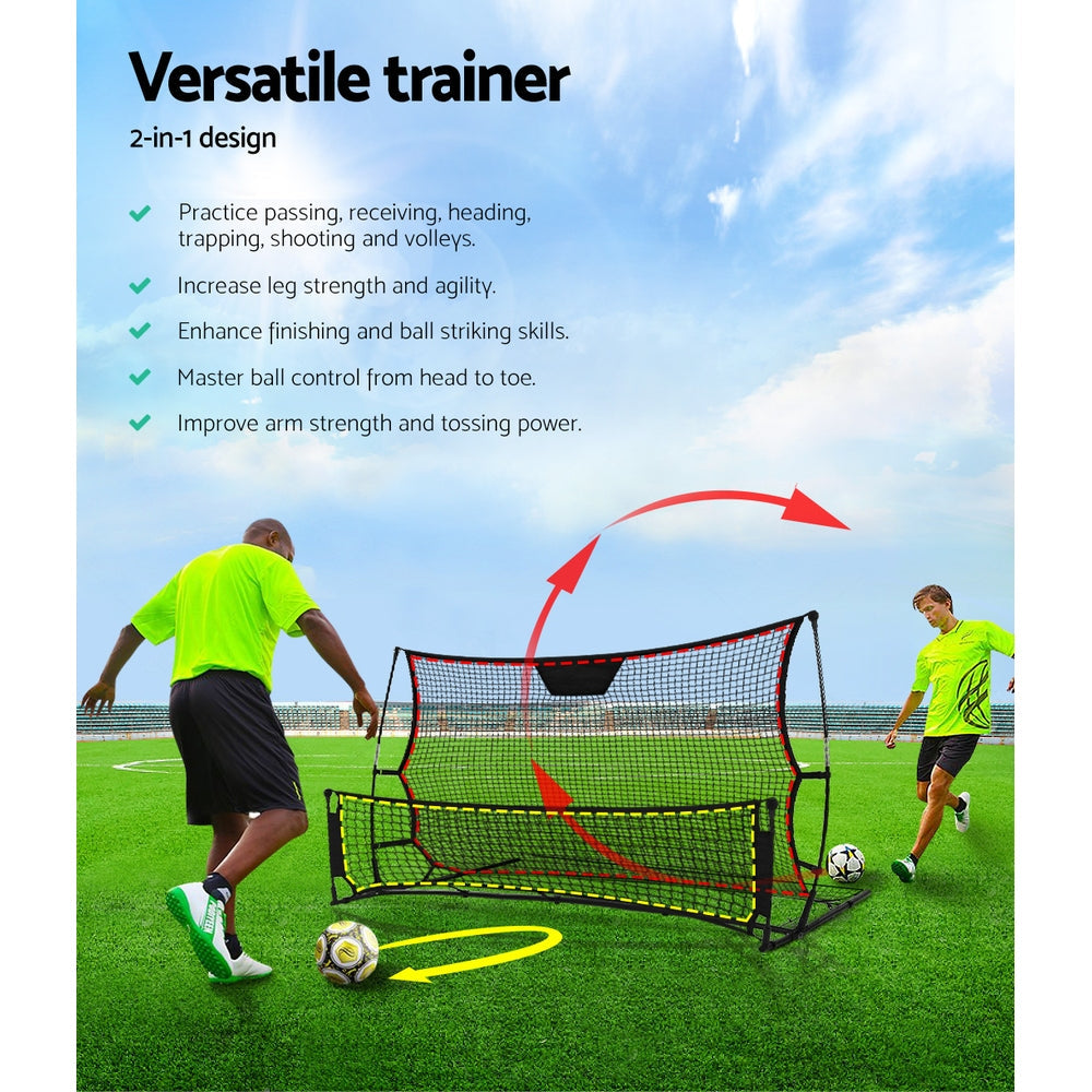 2.1M Football Soccer Net Portable Goal Net Rebounder Sports Training