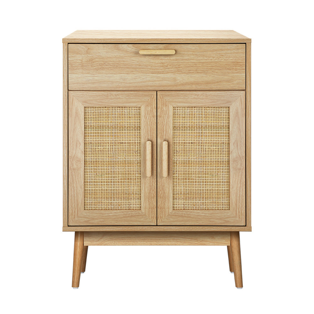 Sideboard Cabinet Buffet Rattan Furniture Cupboard Hallway Table Wood