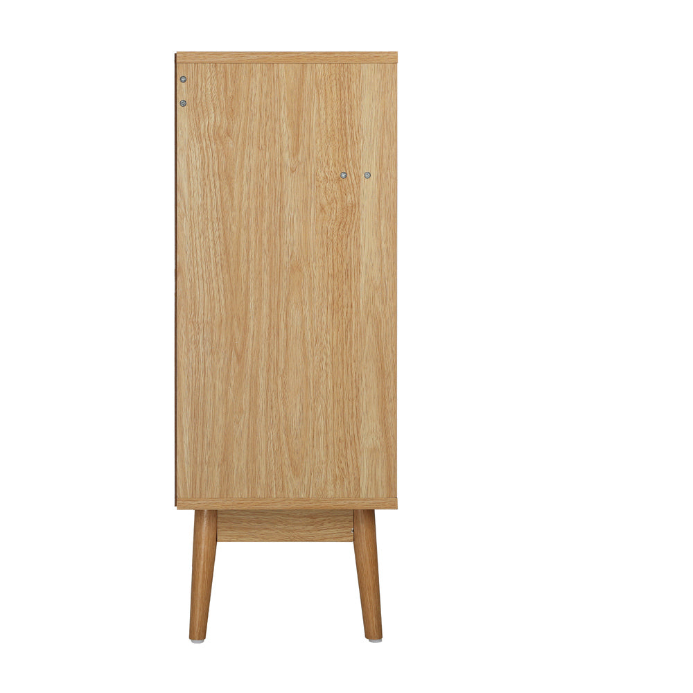 Sideboard Cabinet Buffet Rattan Furniture Cupboard Hallway Table Wood
