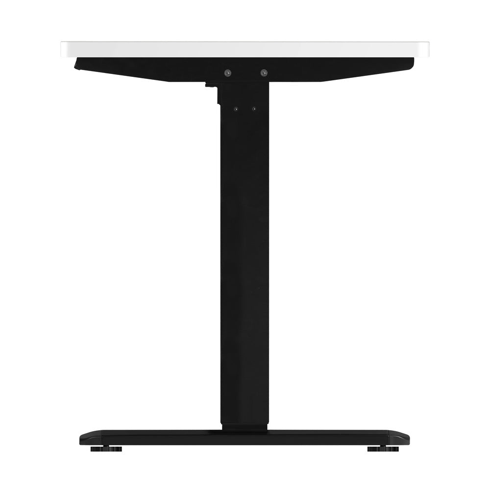 Standing Desk Electric Height Adjustable Motorised Sit Stand Desk Black and White