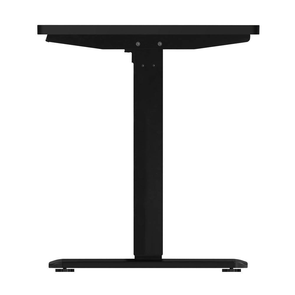 Standing Desk Electric Height Adjustable Motorised Sit Stand Desk 140cm All Black