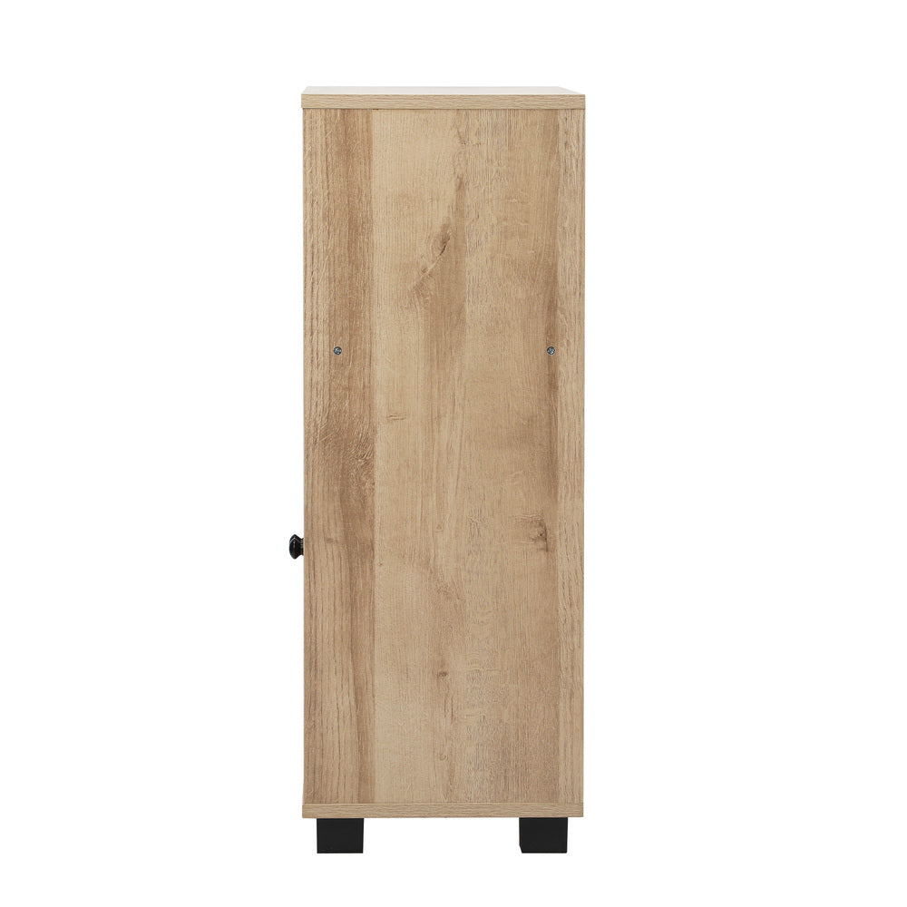 Shoes Storage Cabinet 2 Doors White Set of 4