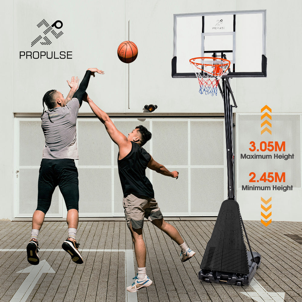 Basketball Hoop Stand 2.45M-3.05M Height Adjustable