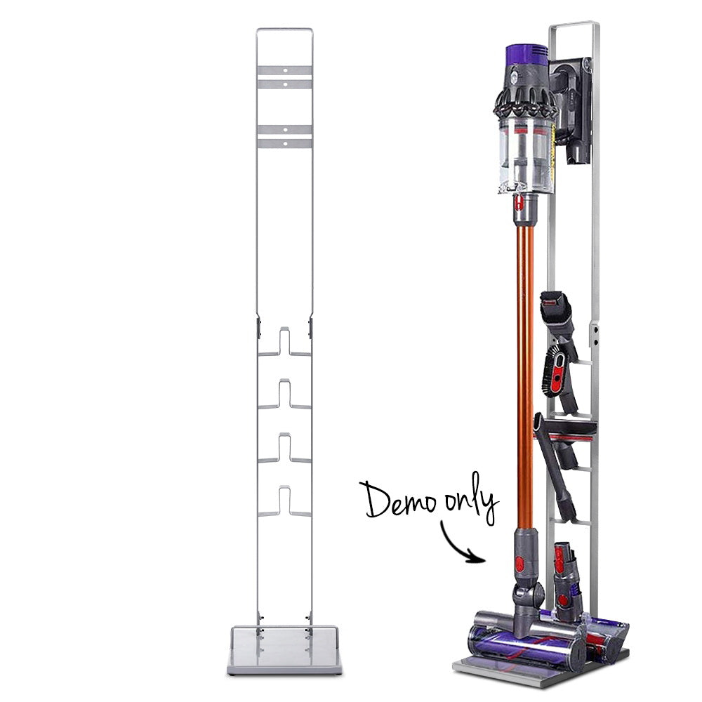 Freestanding Dyson Vacuum Cleaner Stand For V6 7 8 10 11 Silver