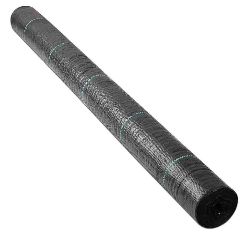 1.83x30m Weed Mat - Woven Fabric Weed Control for Garden Plants