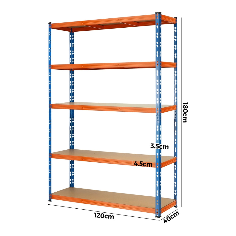 2x1.8m Garage Shelving Shelves Warehouse Storage Pallet Racking Rack