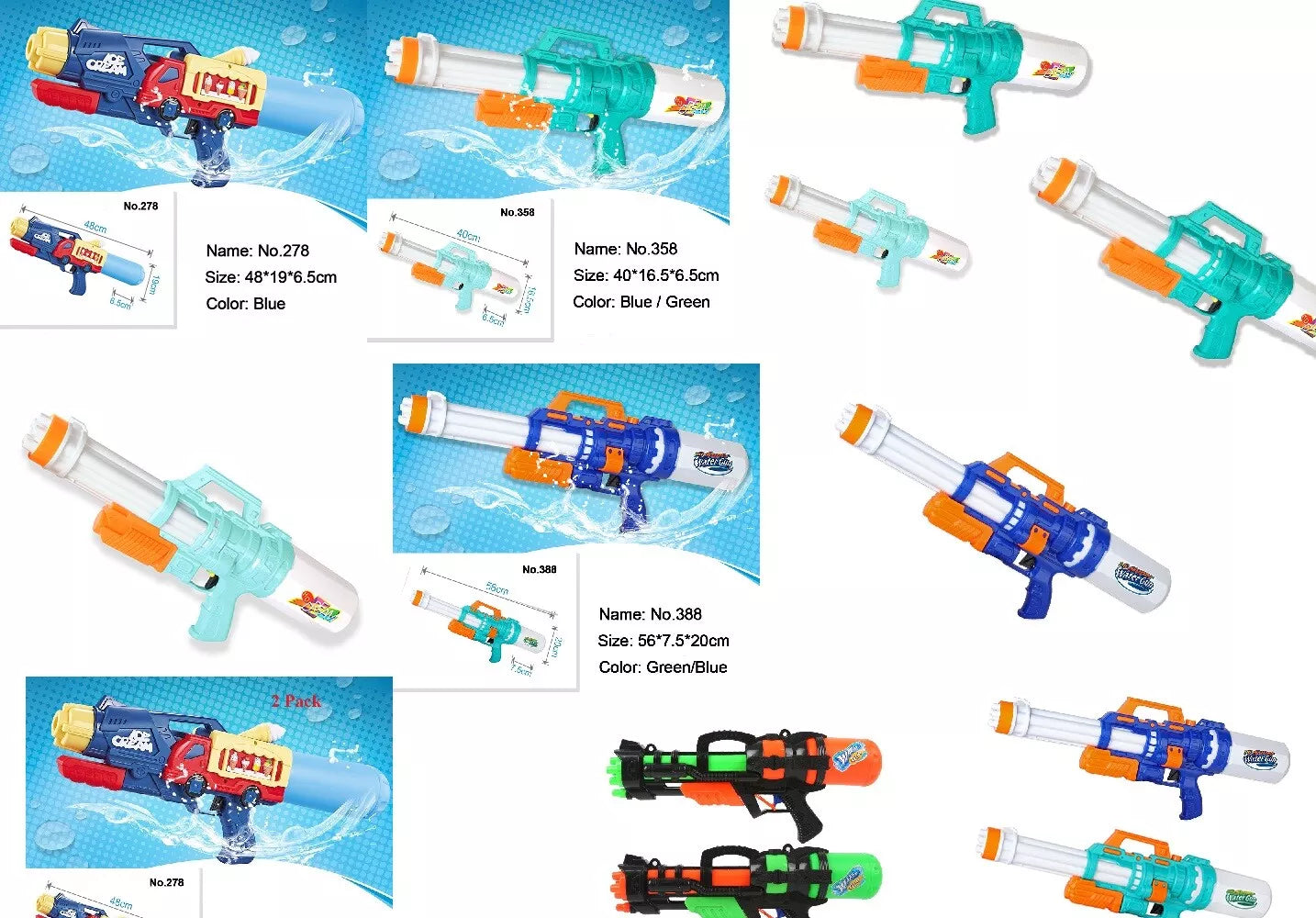 Nerf Super Soaker, Xshot, Water Guns+ Free 111 Balloons every Purchase