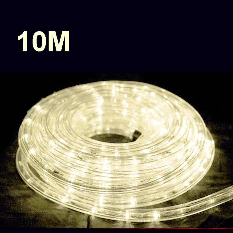 LED 10M 20M 30M Party Christmas Lights Wedding LED Rope Light Waterproof Xmas 🔥 Diameter 12mm PVC hard tube🔥Top Quality 🔥 AU stock