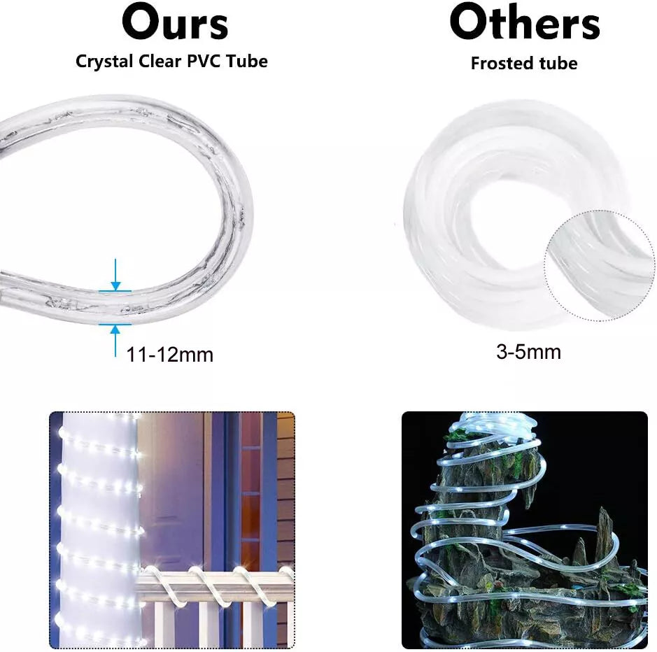 LED 10M 20M 30M Party Christmas Lights Wedding LED Rope Light Waterproof Xmas 🔥 Diameter 12mm PVC hard tube🔥Top Quality 🔥 AU stock