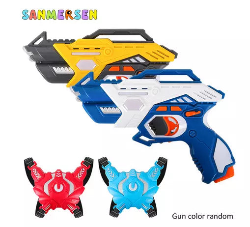 ICONIC Forever Kids Infrared Laser Tag Guns Set of 4 Players and Vests