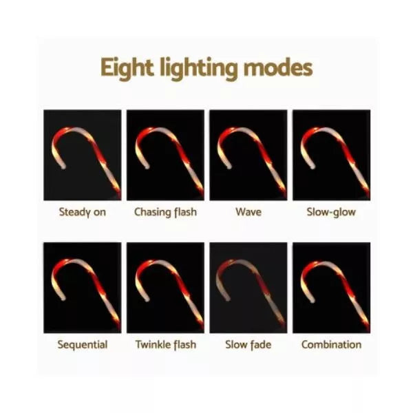 Jingle Jollys 6 PCS Christmas Lights Path Ground Light Garden Decorations 42 LED