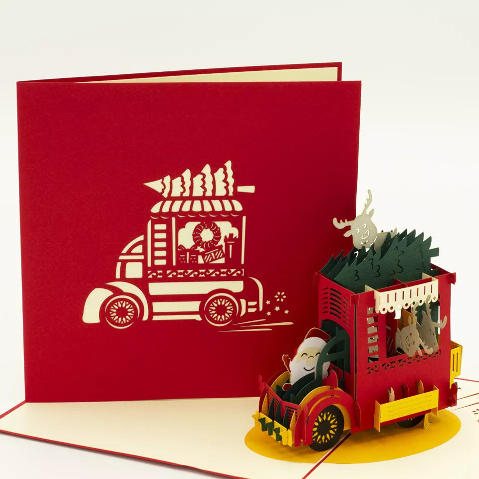 Christmas Pop Up Card, 3D Christmas Cards, Christmas Cards, Pop Up card, 3D Card AU