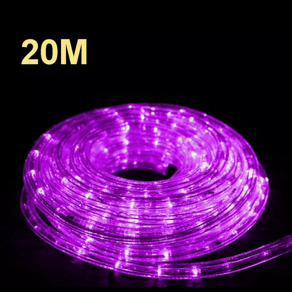 LED 10M 20M 30M Party Christmas Lights Wedding LED Rope Light Waterproof Xmas 🔥 Diameter 12mm PVC hard tube🔥Top Quality 🔥 AU stock