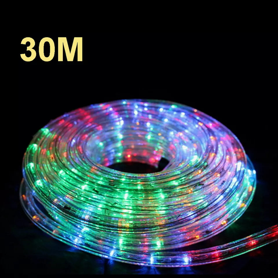 LED 10M 20M 30M Party Christmas Lights Wedding LED Rope Light Waterproof Xmas 🔥 Diameter 12mm PVC hard tube🔥Top Quality 🔥 AU stock