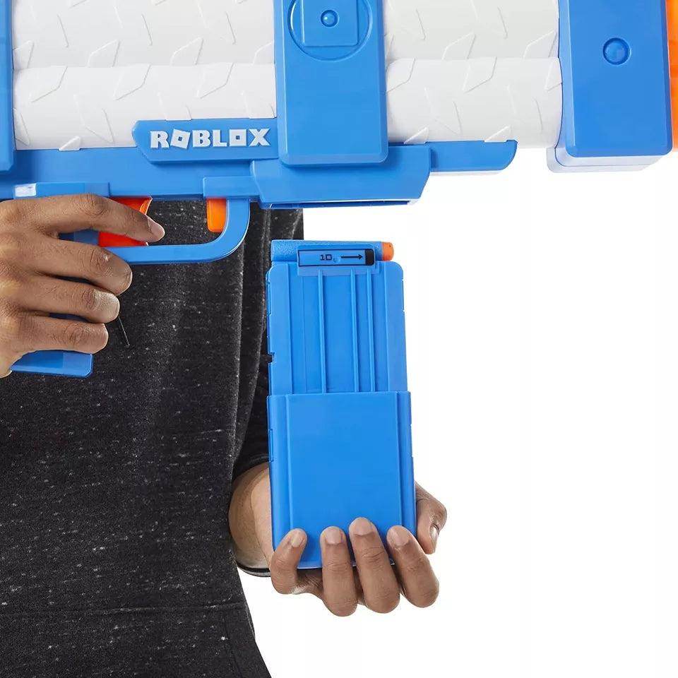 Nerf Roblox Arsenal Pulse Laser Motorized Blaster Ages 8+ New Toy Gun Fire Play