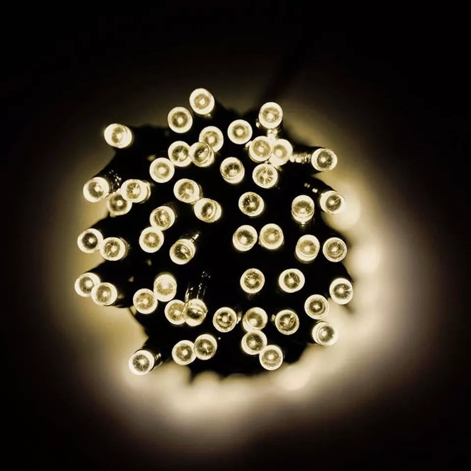 Solar LED Icicle String Lights 200-1000 LEDs 8 Function Garden Outdoor Christmas