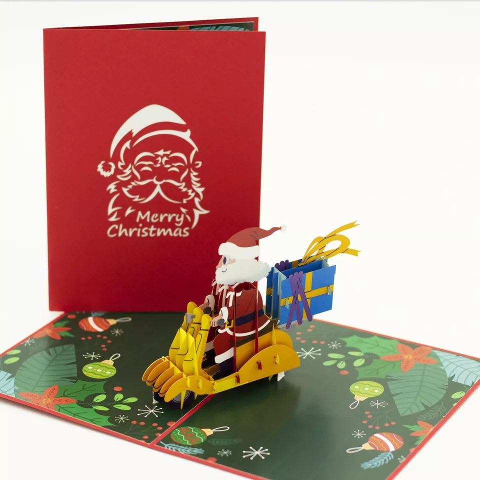 Christmas Pop Up Card, 3D Christmas Cards, Christmas Cards, Pop Up card, 3D Card AU